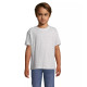 Vaikiški unisex šviesiai pilkos spalvos marškinėliai Kids KIDS11970 - Marškinėliai Vaikiški unisex šviesiai pilkos spalvos marškinėliai Kids KIDS11970