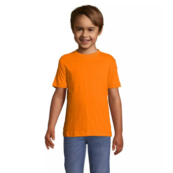 Vaikiški unisex oranžinės spalvos marškinėliai Kids