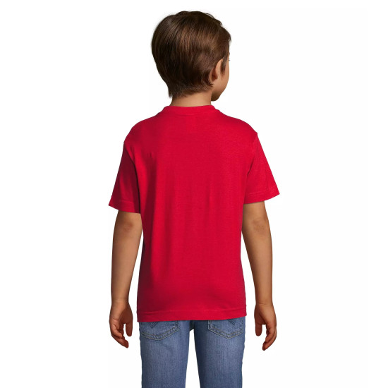 Vaikiški unisex raudonos spalvos marškinėliai Kids KIDS11970 - Marškinėliai Vaikiški unisex raudonos spalvos marškinėliai Kids KIDS11970