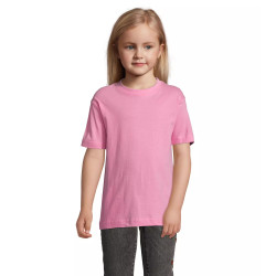 Vaikiški unisex rožinės spalvos marškinėliai Kids