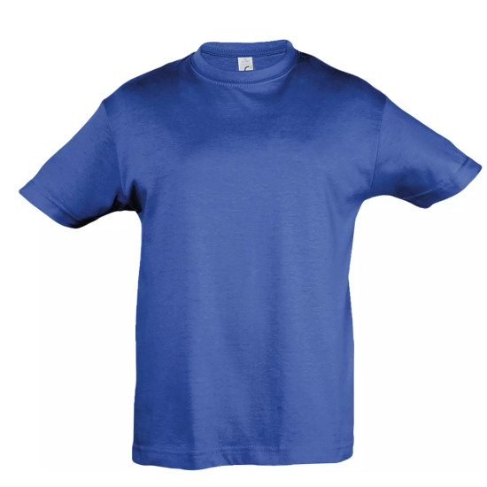 Vaikiški unisex ryškiai mėlyni marškinėliai Kids KIDS11970 - Marškinėliai Vaikiški unisex ryškiai mėlyni marškinėliai Kids KIDS11970