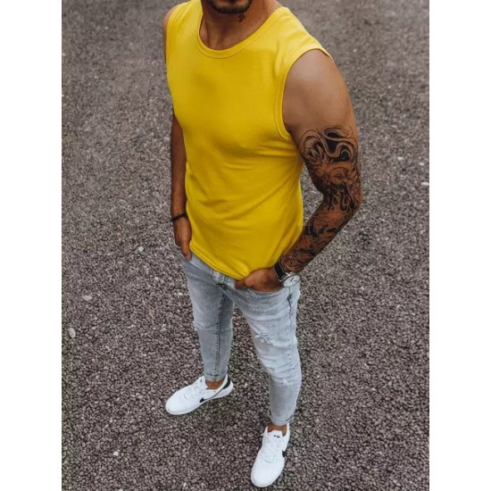 Men's yellow T-shirt Lock RX4920