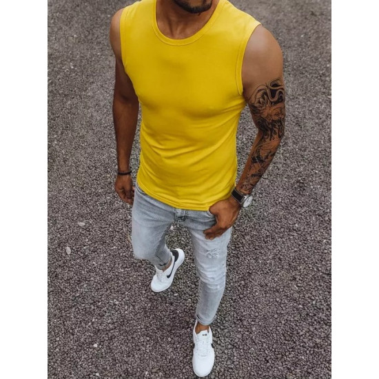 Men's yellow T-shirt Lock RX4920