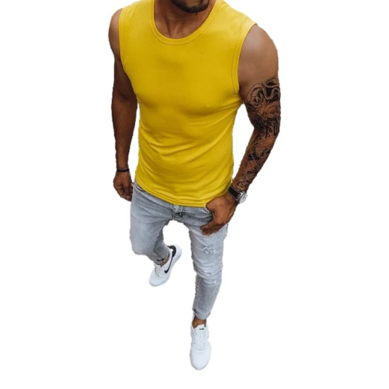 Men's yellow T-shirt Lock RX4920