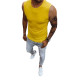 Men's yellow T-shirt Lock RX4920