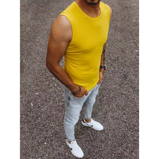 Men's yellow T-shirt Lock RX4920