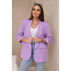 Moteriškas šviesiai violetinis švarkas Florita