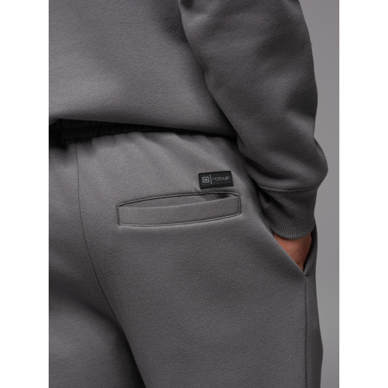 Unisex laisvalaikio tamsiai pilkos kelnės Argan V18 OU-PSBC-0100