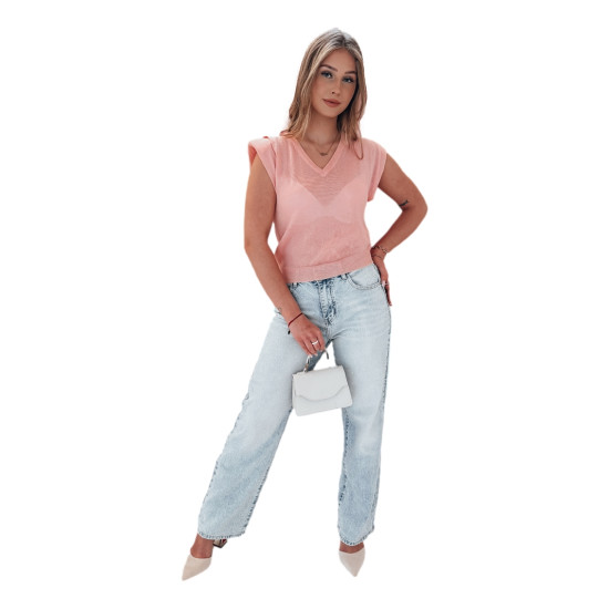 Moteriška rožinė palaidinė SELFINA MY2438 - Moterims Moteriška rožinė palaidinė SELFINA MY2438