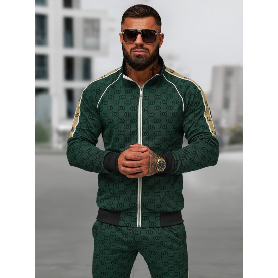 Vyriškas žalias sportinio kostiumo komplektas Design O/FF5110AB