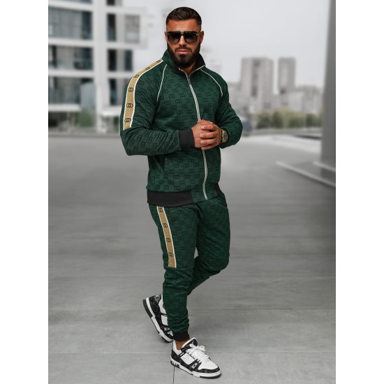 Vyriškas žalias sportinio kostiumo komplektas Design O/FF5110AB