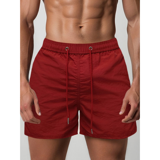 Vyriški bordo šortai Vidi JS/XL018/21 - Šortai | Bridžai Vyriški bordo šortai Vidi JS/XL018/21