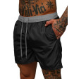 Men's shorts black/grey Renald