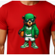 Meeste punane Bear särk koos palli-pükstega PK4019 - Märkused meestele Meeste punane Bear särk koos palli-pükstega PK4019