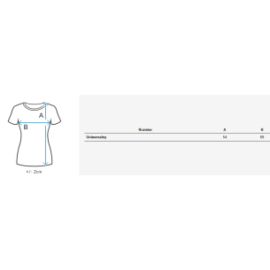Moteriški oversize tipo rusvi marškinėliai Eling