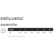 Vyriški balti marškinėliai Lenkija vilkas PK4042