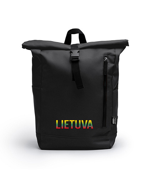 Juoda kuprinė Trispalvė Lietuva