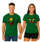 Green T-shirt set Wolf-Dragon