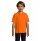 Vaikiški oranžinės spalvos polo marškinėliai Enjoy KIDS11990 - Vaikams Vaikiški oranžinės spalvos polo marškinėliai Enjoy Marškinėliai