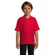 Vaikiški raudonos spalvos polo marškinėliai Enjoy KIDS11990 - Vaikams Vaikiški raudonos spalvos polo marškinėliai Enjoy Marškinėliai
