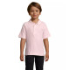 Vaikiški rožinės spalvos polo marškinėliai Enjoy KIDS11990 - Vaikams Vaikiški rožinės spalvos polo marškinėliai Enjoy Marškinėliai