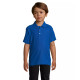 Vaikiški ryškiai mėlynos spalvos polo marškinėliai Enjoy KIDS11990 - Vaikams Vaikiški ryškiai mėlynos spalvos polo marškinėliai Enjoy Marškinėliai