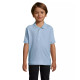 Vaikiški šviesiai mėlynos spalvos polo marškinėliai Enjoy KIDS11990 - Vaikams Vaikiški šviesiai mėlynos spalvos polo marškinėliai Enjoy Marškinėliai