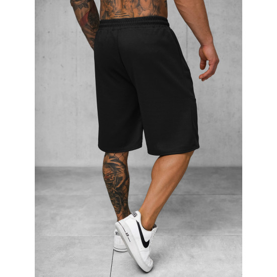 Miesten mustat urheilushortsit Novak JS/15K1822/3