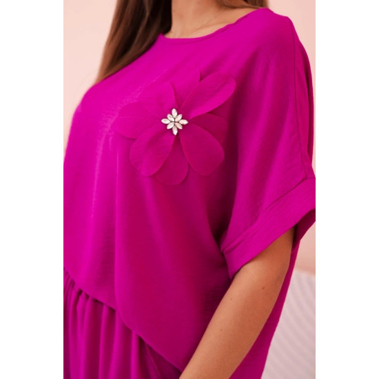 Moteriškas violetinis komplektas Loren 31922
