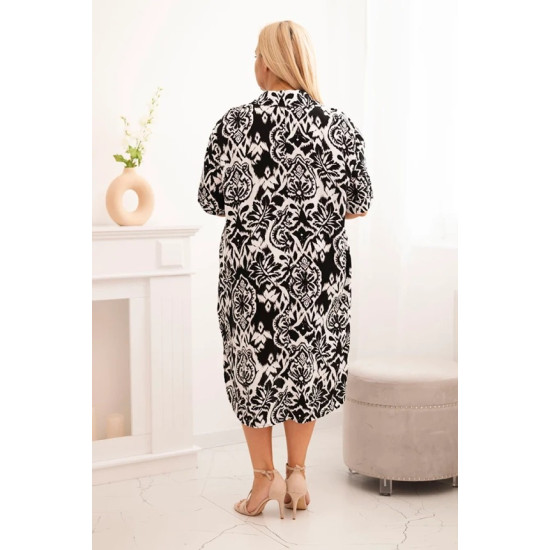 Moteriška juoda suknelė Fancy 33266 - Moterims Moteriška juoda suknelė Fancy 33266