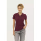 Moteriški bordo polo marškinėliai Passion PK11343