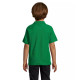 Vaikiški žalios spalvos polo marškinėliai Enjoy KIDS11990 - Vaikams Vaikiški žalios spalvos polo marškinėliai Enjoy Marškinėliai