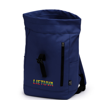 Dark blue backpack Tricolour Lietuva
