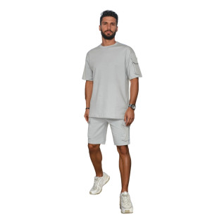 Men's grey Track tracksuit