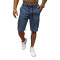 Miesten denim tummansiniset shortsit Walker