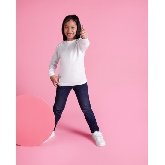 Vaikiški balti polo marškinėliai ilgomis rankovėmis Carpechild CARPECHILD - Apranga reklamai Vaikiški balti polo marškinėliai ilgomis rankovėmis Carpechild Marškinėliai | Polo Roly