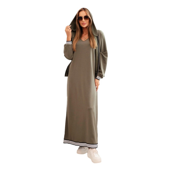 Damski zestaw casualowy Donan w kolorze khaki Komplety damskie