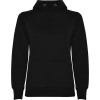 Women's black hooded sweatshirt Urban women