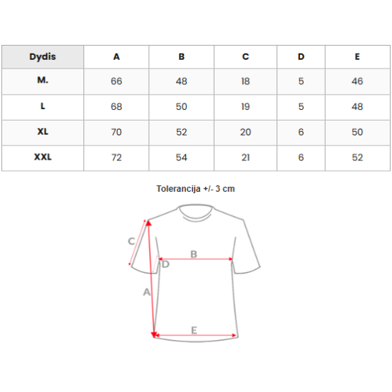 Men's white Power shirt T-shirt with slogans
