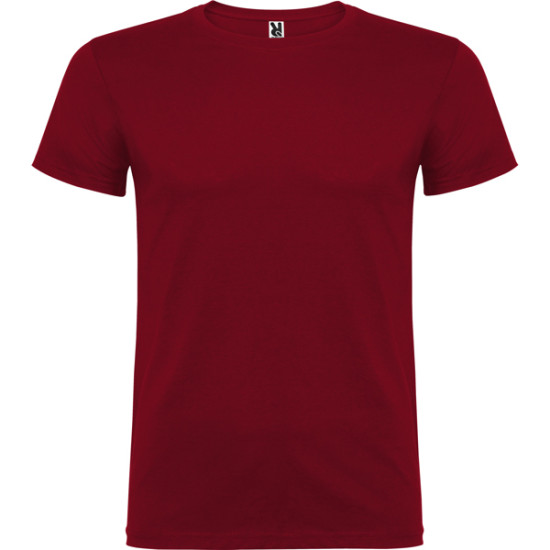 Vyriški bordo spalvos marškinėliai Beagle BEAGLETSHIRT - Apranga reklamai Vyriški bordo spalvos marškinėliai Beagle Marškinėliai | Polo Roly