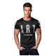 Vyriškli juodi marškinėliai Part Marškinėliai su užrašais