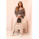 Women's grey sweater Karil 33658 - For women Women's grey sweater Karil Women's sweaters