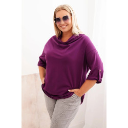 Moteriška violetinė palaidinė Tera