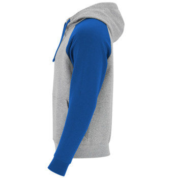 Детский серый/синий свитшот Badet