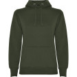 Naisten tumma khaki hupullinen collegepaita Urban women