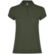 Women's khaki polo shirt Star