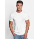 Men's white Power shirt T-shirt with slogans