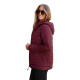 Moteriška bordo spalvos striukė Marsi JS/11Z8228 - Moterims Moteriška bordo spalvos striukė Marsi Moteriškos striukės