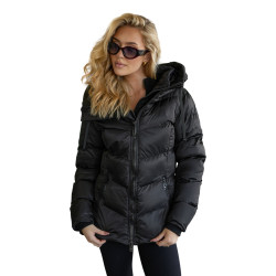 Women's quilted jacket in black Emilin