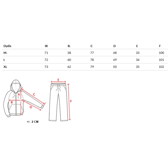Vyriškas tamsiai mėlynas komplektas Ramy Vyriški komplektai